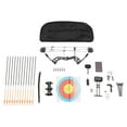 thumbnail image 6 of 35-70lbs 329fps Adult Compound Bow Kit Archery Hunting Shooting with 12 Arrows, 6 of 12