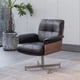 thumbnail image 4 of Desk Italian Leather Boss Chair Gamer Computer Work Single Person Modern Designer Office Chairs Home Desk Silla Salon Furniture My Lux Decor Round, 4 of 12