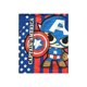 thumbnail image 2 of Playera Movis Talla 3X Estampado Capitán America Azul, 2 of 2