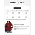 thumbnail image 4 of FOLUNSI Pullover Sweatshirt - Crew Neck, Long Sleeve - Women's Plus 2XL, 4 of 8