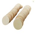 thumbnail image 3 of 100pcs 50mm Wooden Circles Round Wedding Craft Card Making Scrapbooking Gift, 3 of 5