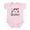 Petal Pink, variant on - I Love My Daddy Infant Bodysuit - Baby Light Bodysuit, Size Newborn - 24 Months