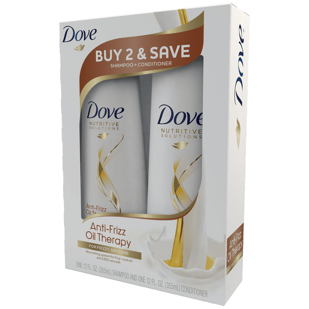 Dove Anti-Frizz Duo - Shampoo kits for grocery retail - Walmart