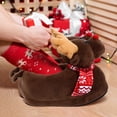 thumbnail image 2 of 1 par de pantuflas navideñas cómodas para el hogar, 2 of 6