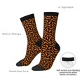 thumbnail image 4 of Logiee Halloween Bat Print Adult Socks for Men & Women,Calf Socks, Ankle Socks,Boots Socks,Breathable Casual Sock,Unisex Crew Socks, 4 of 6