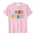 thumbnail image 3 of 100th Day of School T-Shirt Kids School Season Round Neck Loose Short Sleeve T Shirt Top My Preschool Shirt Kids Tshirts Size 8-9, 3 of 3