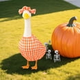 thumbnail image 5 of Sruoe Halloween Porch Goose Outfits, 17" Porch Goose Clothes for Lawn Yard and Patio Decoration, Lawn Goose Clothing for Cement Goose Lawn Goose Outfit, Garden Goose Costume, 5 of 9