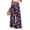 Dark Purple, variant on Women's Flowy Floral Wide Leg Pants with Adjustable High Waist Drawstring, Functional Pockets and Relaxed Casual Fit for Farmers Markets and Summer Festivities,Mint Green S