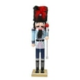 thumbnail image 3 of Christmas Nutcracker Figurine Ornament 15inch Decoration for Christmas Party Style B, 3 of 10