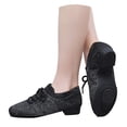 thumbnail image 3 of Women's Low Heel Dance Shoes for Latin Jazz Modern Performance Comfortable On Lightweight Flexible Sole Rubber Outsole Ideal for Practice and Competition, 3 of 5