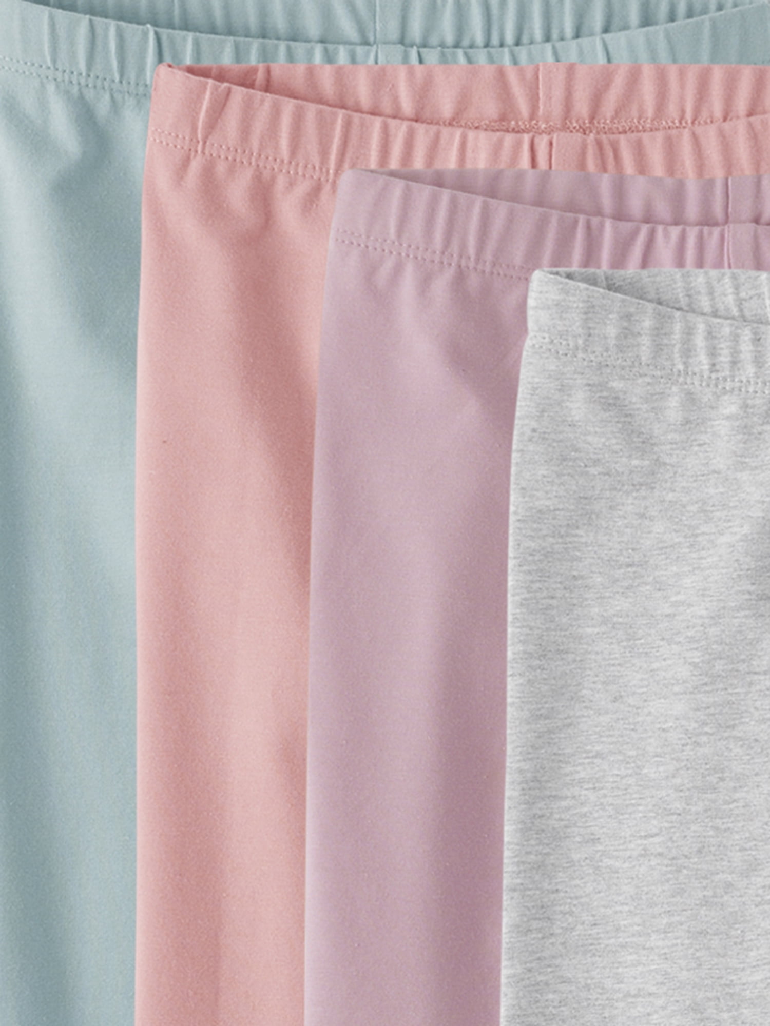 The Children's Place Girls Assorted Solid Color Leggings. 8-Pack, Sizes XS-XXL