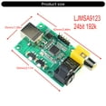 thumbnail image 6 of HEMLBOYW LJMSA9123 USB To SPDIF Optical I2S Auditory Controller High Resolution 24BIT 192KHz PCM Output For Professional Use, 6 of 6