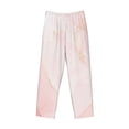 thumbnail image 4 of Balery Pink Marble print Men's Pajama Pants,Ultra Lightweight Pjs,Lounge Pant-Large, 4 of 9
