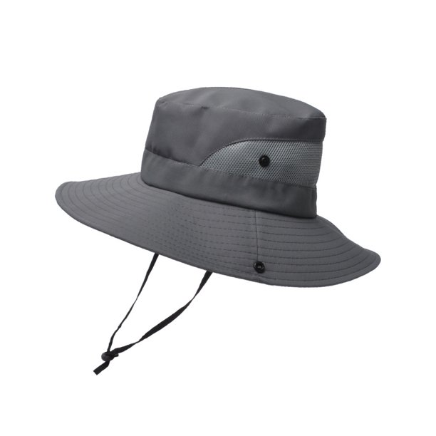 Sonducket Sombreros para el sol Niños Adultos Senderismo Sombrero de pescador Sombrero para viajes al aire libre Sombreros Gris/Adulto Sonducket AP009503-19B