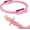 Pink, variant on Pilates Resistance Ring, 14.17" Yoga Rings Magic Circle with Dual Padded Handles,Fitness Circle for Yoga, Core Training, Leg and Arm Workouts