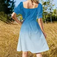 thumbnail image 4 of Robe Sans Manches Ombrée Vêtements Robe de Soirée pour Femmes 2024 Été Femmes 2024, 4 of 5