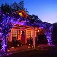 thumbnail image 4 of 72 Ft 200 LED Solar Christmas Fairy String Lights  Decorative Light for Outdoor  Tree Wedding Party Decoration (Purple), 4 of 9