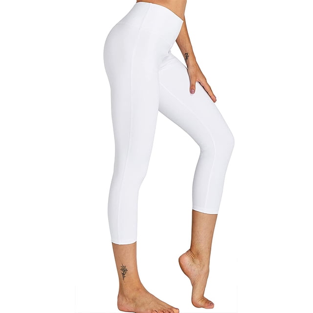 Pantalons de Yoga pour Femmes Compression Collants de Course, Leggings de Course Contrôle du Ventre