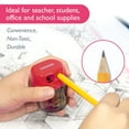 thumbnail image 4 of BAZIC Dual Hole Pencil Sharpeners with Receptacle, Round, 2 Count, 4 of 7