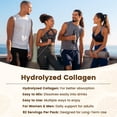 thumbnail image 4 of VEV Multi Collagen Peptides Powder con tipos I, II, III, V y X, 32 oz (82 porciones) - Apoyo para la piel, las articulaciones y el cabello - Colágeno hidrolizado en polvo para mujeres, biotina, vitami, 4 of 5