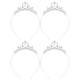 thumbnail image 1 of 4 piezas elegante corona de mujer corona nupcial corona de boda decoración brillante para el cabello de boda, 1 of 4