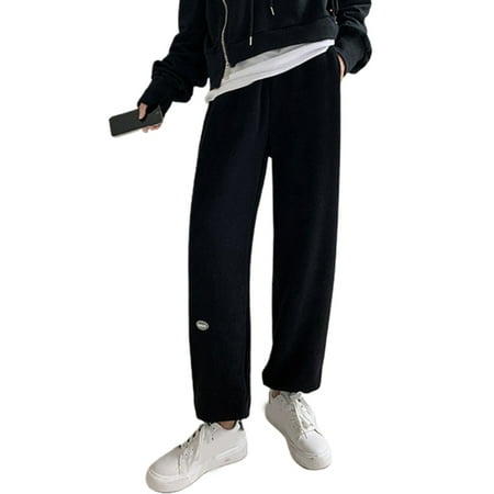 

Fashion Women s Casual Pants Loose Breathable Joggers Oversized Trousers Women s Casual Pants Fashion Loose Breathable Joggers Oversized Trousers Comfortable Running Yoga Sports Black S Little Guy