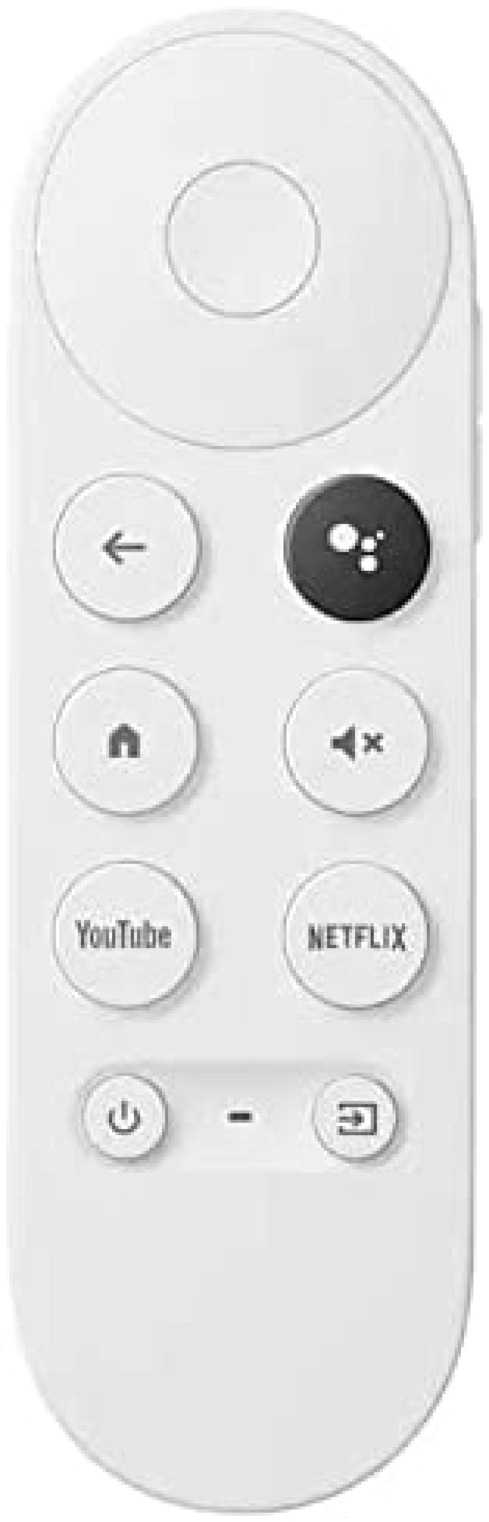 Replacement Remote for Google Chromecast 4k Snow Streaming Media Player (Remote Control ONLY
