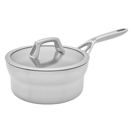 ZWILLING Motion Stainless Steel 2.5-qt Stainless Steel Saucepan with Lid