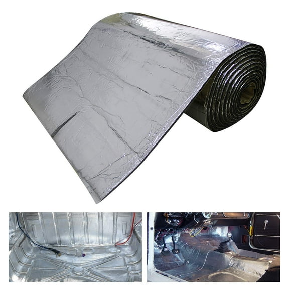2Pcs 40inch x 80inch 43sqft Automotive Heat Shield Mat Sound Deadener Mat Noise & Dampening Heat Insulation Mat Application for Car Hood Dynamat Ceiling Door