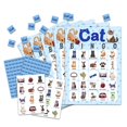 thumbnail image 1 of Juego de bingo OZTEMETY de gatos y gatitos, kit de tarjetas para 24 jugadores, 1 of 4