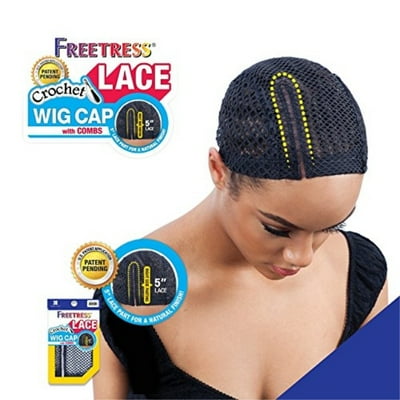 Buy Freetress 5 Lace Crochet Wig Cap w Combs at Ubuy Zambia