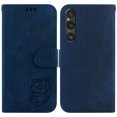 thumbnail image 2 of Compatible with Sony Xperia 1 V Embossed Cute Tiger Flip Folio Wallet Case Card Pocket Holder Cover, 2 of 5