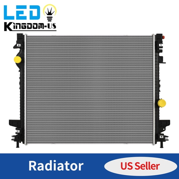 LEDKINGDOMUS Radiator for Ford Edge 2015-2023/MKX 2016-2018/Lincoln Nautilus 2019-2023 2.0L/2.7L L4/V6, OEM F2GZ8005B/F03010346 Compatible (No Cap Included) CU13555