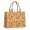 Colorful Mushroom, variant on Large Capacity Tote Bag,Red Mushroom Frog Light Pattern Handbag Fashion Luxury Tote Bag,15.7"x13"x 5.1" Inches,Laptop Compatible