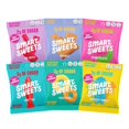 thumbnail image 1 of Variety Pack, 1.8oz (Pack of 8), Candy With Low Sugar & Calorie, Healthy Snacks For Kids & Adults - Sweet Fish, Sourmelon Bites, Peach Rings, Sour Blast Buddies, 1 of 5