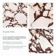 thumbnail image 3 of Modway Alora 34" Round Solid Concrete Coffee Table in Red Marble, 3 of 10