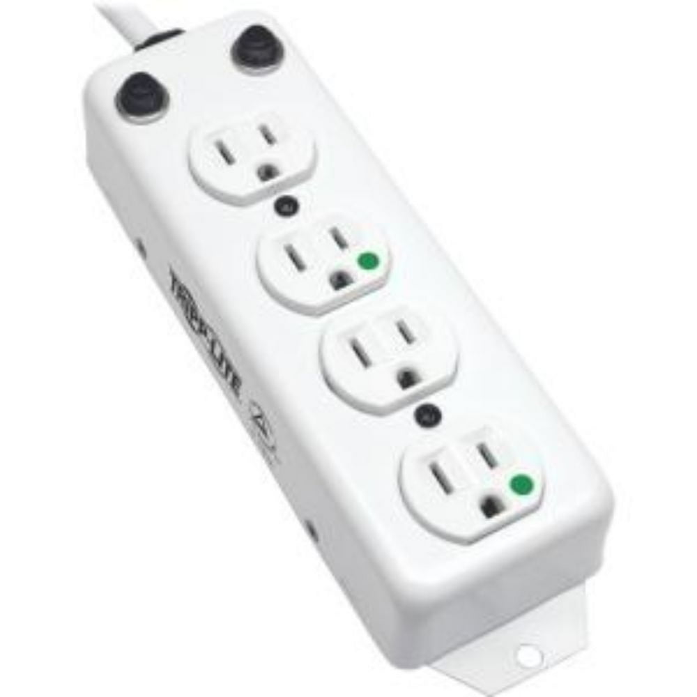 Tripp Lite 4Outlet MedicalGrade Power Strip for PatientCare Areas