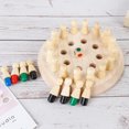 thumbnail image 3 of Rompecabezas De Juguete De Madera Para Niños, Juego De Ajedrez Con Memoria De Color, Juegos De Mesa De Fiesta Para Niños Intelectuales, Juguetes Educativos De Aprendizaje Para Bebés matsuzay FN002786-00, 3 of 6