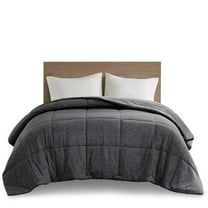 Gracie Mills Heathered Jersey Knit Down Alternative Comforter GRACE-15592 Oversized