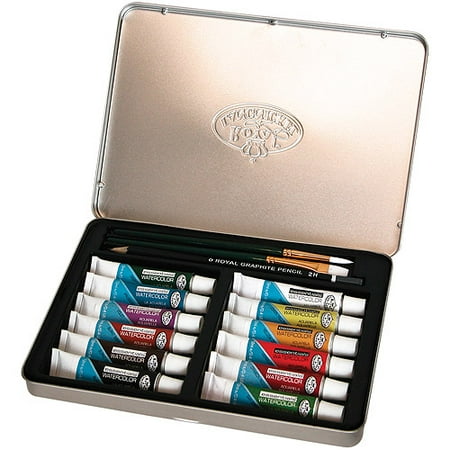 Jumbo Watercolor Set - Watercolor Painting Art Set W/Tin