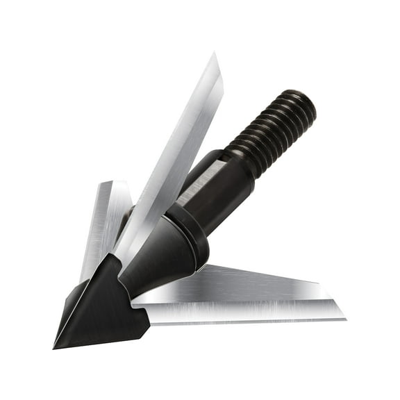 QAD Exodus Swept Blade Crossbow 100 Grain Fixed Blade Broadhead