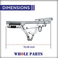 thumbnail image 2 of Whole Parts Range Oven Door Hinge Part# WB10X10078 - Replacement & Compatible with Some GE and Hotpoint Ranges/Ovens, 2 of 7