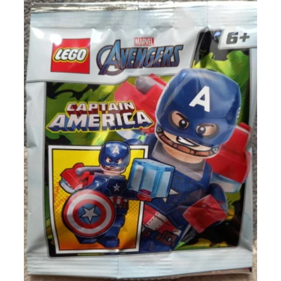 Lego DC Comics 6 Age and Up Captain America Minifigure Lego