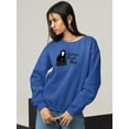 thumbnail image 2 of Assumption Of Virgin Mary Sweatshirt Women -Image by Shutterstock, Female 3X-Large, 2 of 4