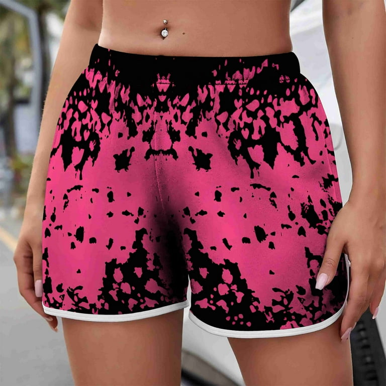 Shorts for Women, Women'S Lightweight Summer Casual Elastic Waist Print  Shorts Baggy Comfy Beach Shorts Clearance Sales Today Deals Prime Return  Pallets For Sale #1 