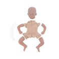 thumbnail image 1 of Simulated Reborn Doll Kit DIY Unpainted Vinyl Baby Doll Parts Mold Accessories Kid Toy, 1 of 4