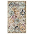 thumbnail image 3 of SAFAVIEH Accent Rug 3x5 - Madison Collection - Transitional Modern Design, Cream & Multi, Non-Shedding & Easy Cleaning, Ideal for Living Room, Bedroom, Dining Space, Entryway, Bathroom (MAD611B), 3 of 17