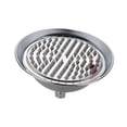 thumbnail image 4 of Cabezal de ducha de 8 pulgadas, resistente, de silicona, para baño, boquilla de repuesto, estilo retro. cromo, 4 of 9