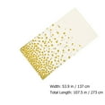 thumbnail image 2 of 2pcs Delicate Dot Birthday Wedding Party Tablecloth Disposable PEVA Tablecloth, 2 of 8