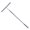 8mm, variant on 300mm Hexagons Wrench T Handle Allen Key Wrench Spanners T-shaped Wrench Strong Repair Tool